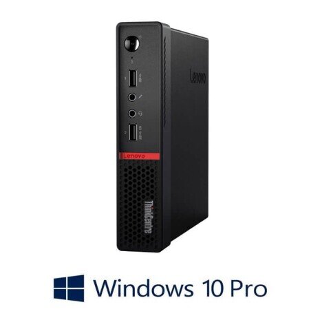 Mini PC Lenovo ThinkCentre M715q, AMD Ryzen 3 2200GE, 240GB SSD, Win 10 Pro